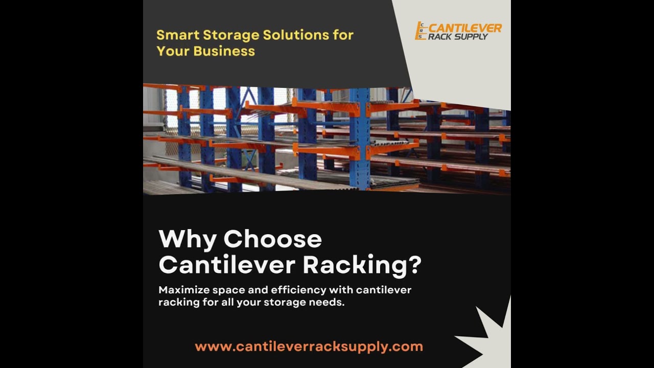 Maximize Storage Efficiency with Cantilever Racking! 