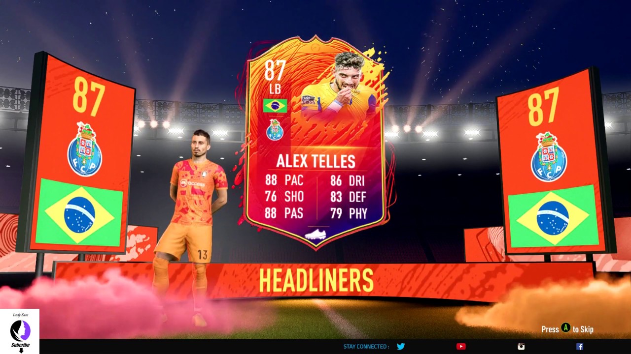 Fifa 2020 opening packs 'I BAGGED ALEX TELLES'