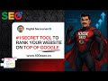 100X SEO – AI Blog Writer, Rank Booster & Backlink Tool Rank Your Website #1 | Digital Saravanan