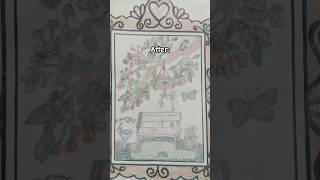 Before vs After colouring (all hand drawn btw) #colouring #art #artwork #pretty #competition #sketch