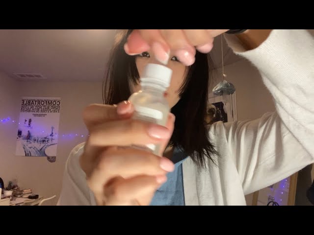 1 min roleplays-cranial nerve,makeup,and ear exam//asmr