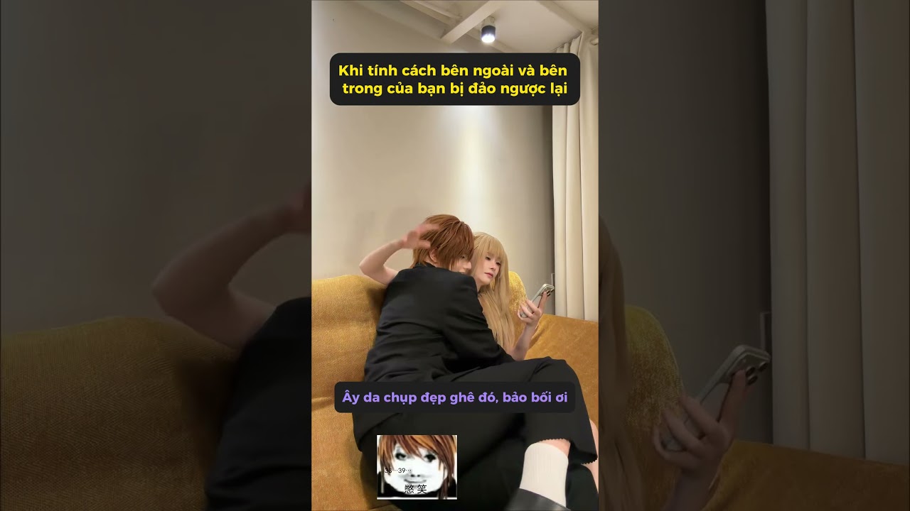 Yagami Light đúng kiểu chim nhỏ nép vào người  #meowcosplay #shorts