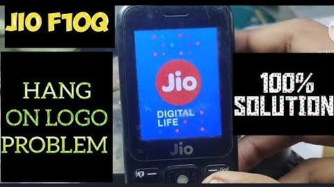 JIO F10Q HANG ON LOGO PROBLEM SOLVED #mobile #jio