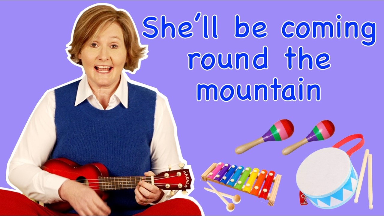 She'll Be Coming Round The Mountain with Vicky Arlidge!