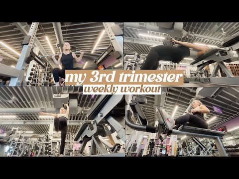 My Weekly Workout Routine 9 Months Pregnant