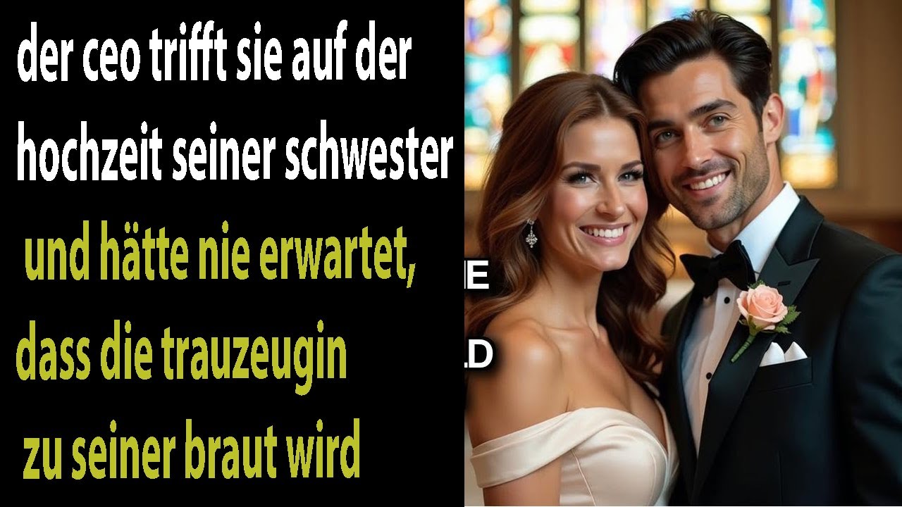 Ich stand am Altar und hielt die Hand meiner besten Freundin, als ich seinen Blick zum ersten Mal traf. Es war die Hochzeit meiner Schwester, ein Tag voller Freude und Familie, und ich trug mein...