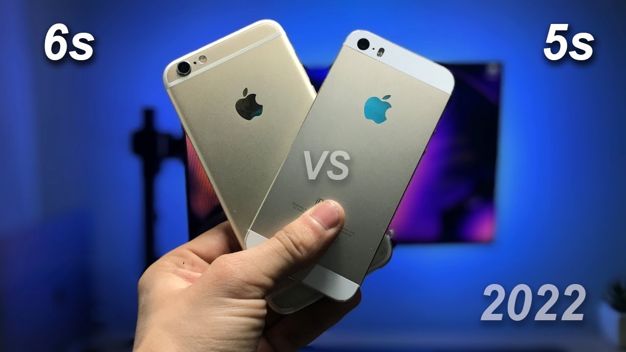 iPhone 5s vs iPhone 6s in 2022 🔥🔥 - iOS 12.5.5 vs iOS 15.2 - YouTube