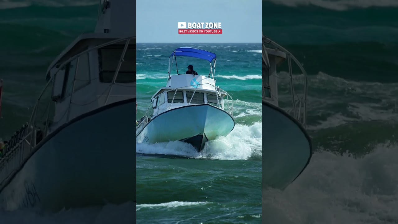 Captain OVERBOARD!! Who's DRIVING?? | Boynton Beach Inlet | Boat Zone