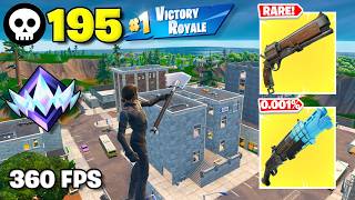 195 Elimination "RANKED RELOAD” Gameplay Wins (Fortnite Chapter 7 Season 3 PS5 Controller)