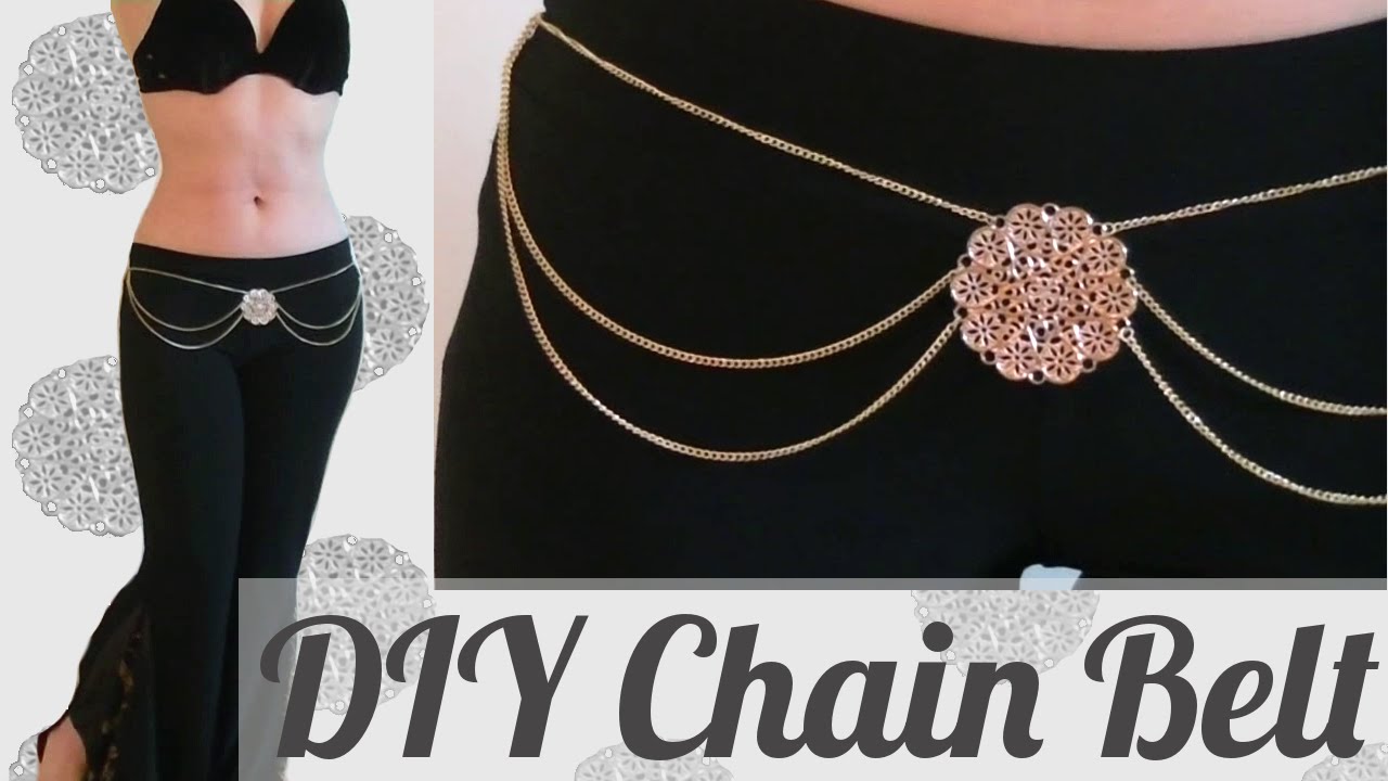 DIY Chain Belt 