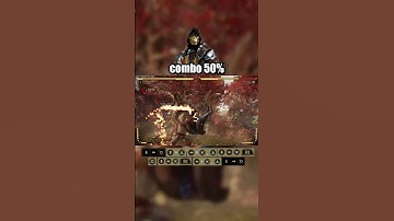 easy combo on scorpion at 50% in mk 11 #mortalkombat #combo #gaming #scorpion #comboes