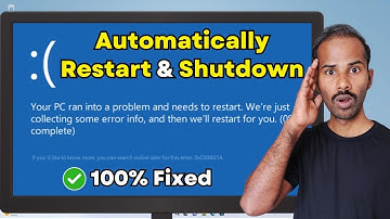 Hoe u het probleem met automatisch afsluiten en opnieuw opstarten in Windows 10/11 kunt oplossen ...