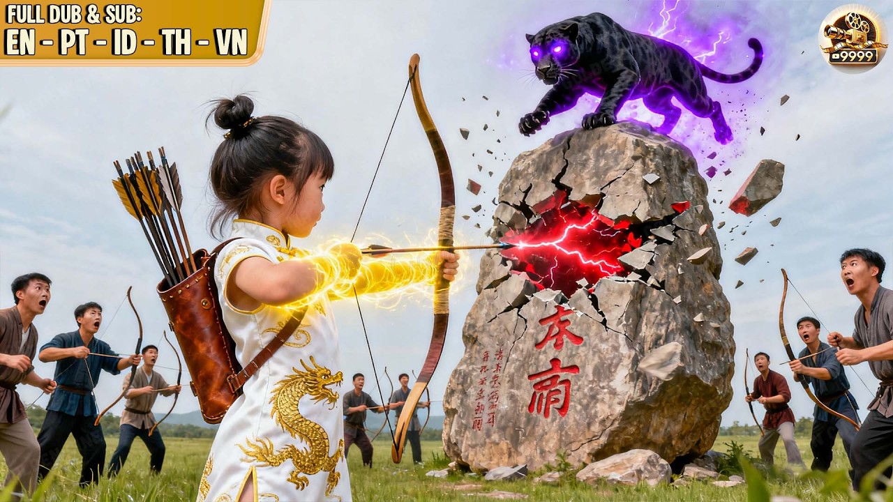 8-Year-Old Girl With Massive Power Shoots Through Ancient Stone Slabs, Making Archery Masters Kneel