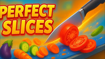 Perfect Slices Gameplay – The Most Satisfying Cutting Game Ever! 🔪✨”
