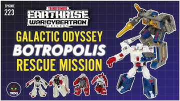 TRDQ: Transformers Earthrise Galactic Odyssey Botropolis Rescue Mission Set Review