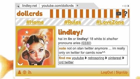 voice tutorial on this interactive non-pro carrd! - © hancrds