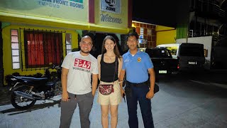 Thats how Samal met me: Singing Battle and very nice policeman's | First evening in Samal Island