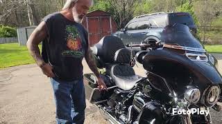 Eagle King reverse kit for Harley Davidson with a cable clutch.