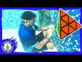 Most Pyraminx (Rubik's Cubes) solved underwater - Guinness World Records