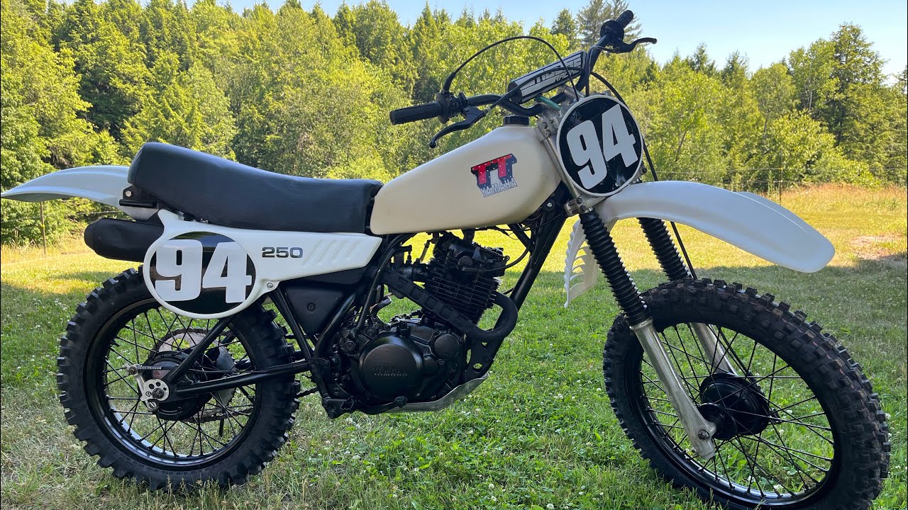 Restored 1980 Yamaha TT250 - YouTube