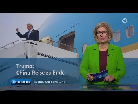 tagesschau in Einfacher Sprache 19:00 Uhr, 15.05.2026

tagesschau in Einfacher Sprache 19:00 Uhr

Trump: China-Reise zu Ende, Katholikentag: Merz in W&uuml;rzburg, Vitamin B12: Babys werden untersucht, ESC: Wettbewerb f&uuml;r Lieder, Das Wetter 

https://www.tagesschau.

#tagesschau #Einfacher #Sprache #1900 #Uhr