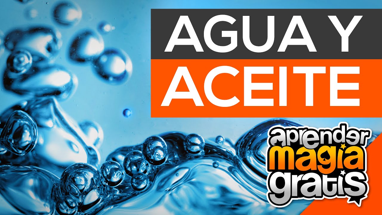 Agua y Aceite Truco de magia Revelado | No se puede hacer mas lento | Aprender Magia Gratis