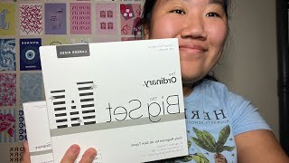 NEW The ordinary Sephora holiday box | the ordinary multi peptide HA
