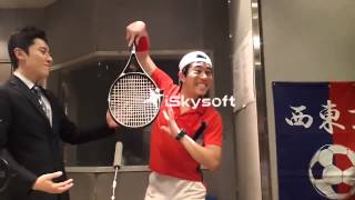 しまぞうz 錦織圭と松岡修造のモノマネ クッソワロタｗｗ Kei Nishikori Monomane Youtube