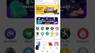 Pak vs NZ Live Match On Mobile #shorts | ICC T20 Worldcup 2021 | Aqeel Online | Daraz App E Commerce screenshot 4