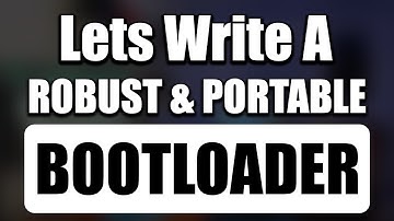Lets write a portable bootloader