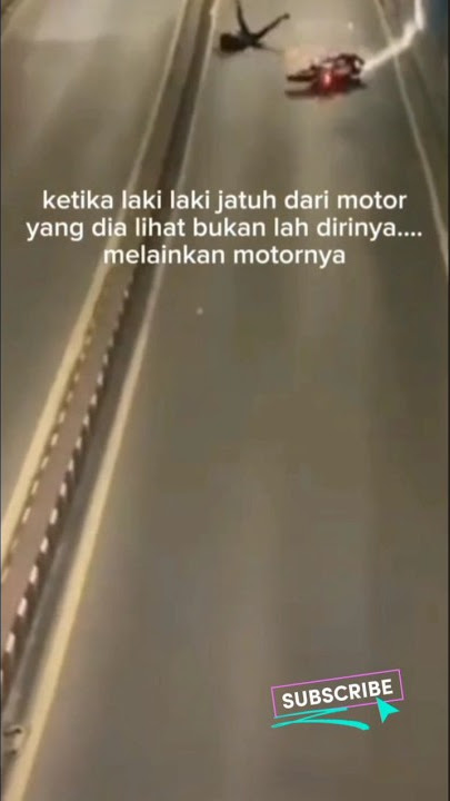 CRASH PATAL JATUH DARI MOTOR #shorts