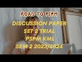 SET 2 TRIAL PSPM KML AM025 23/24