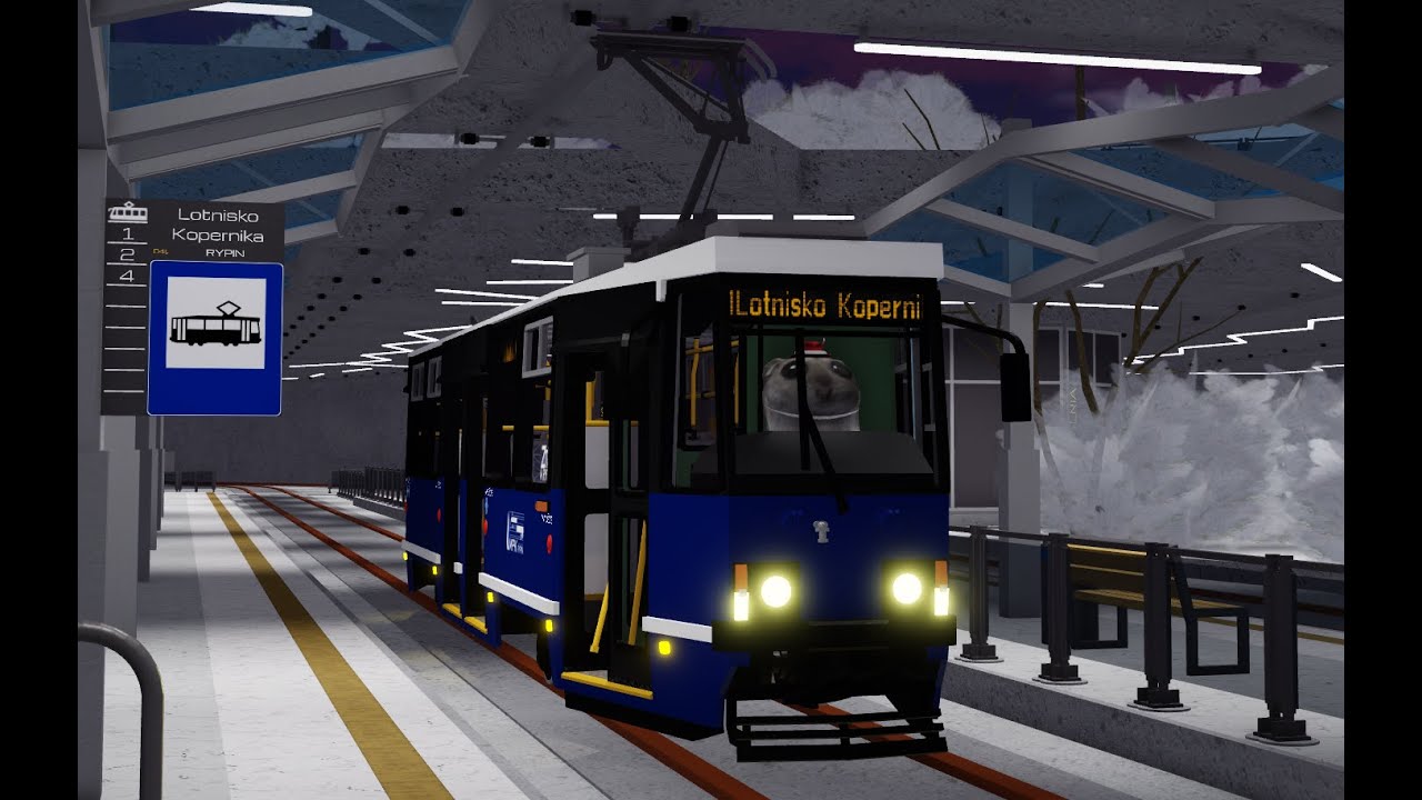Roblox Urbanmove 4 Konstal 105Na 1 Lotnisko Kopernika-Park Leśny