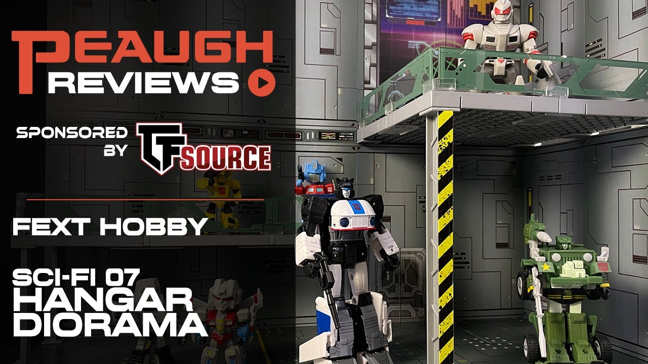 ☆Diorama Display Factory☆ Video Review: Fext Hobby x Fans Hobby SCI-FI 07 HANGAR DIORAMA
