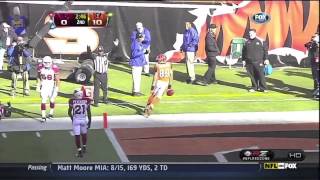 Jerome Simpson Litterally FLIPS Into the Endzone Dec  24, 2011 HD)