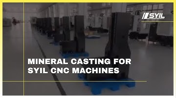 Mineral Casting For SYIL CNC Machine | SYIL CNC Mill Demo