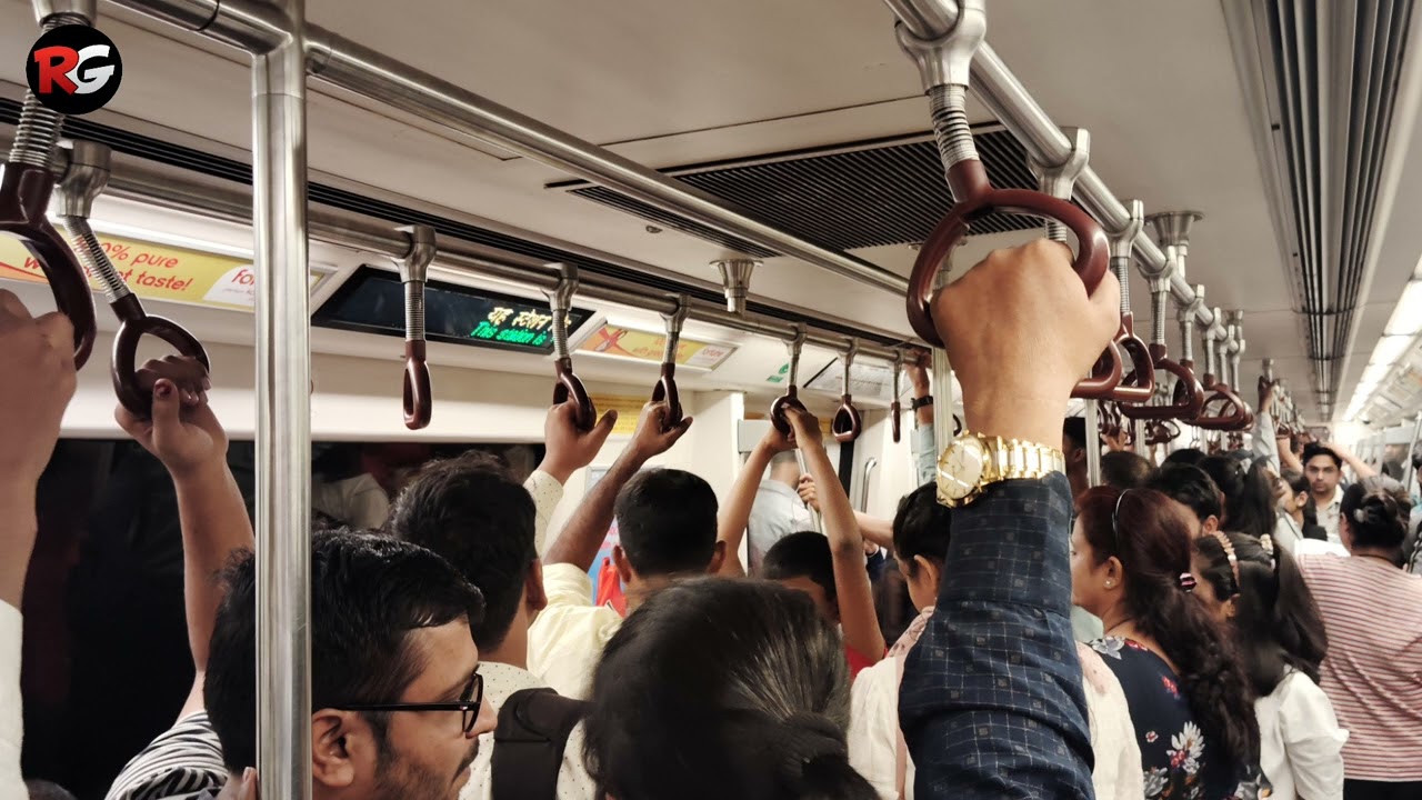 Delhi Metro Clear Announcement and Croud Sound Effects | DMRC