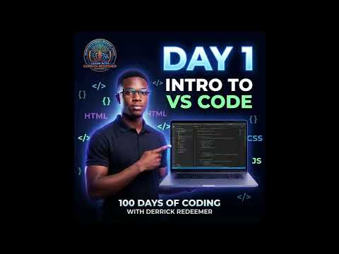 Day 1 of 100 Days of Coding  | Introduction to VS Code