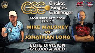 Mike Maloney vs Jonathan Long | Season 11 | CSC | Cricket Singles Challenger Series