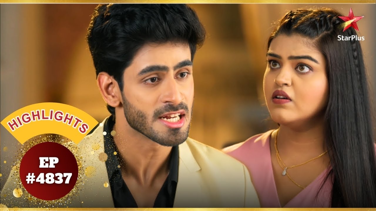 Krish का फूटा Tanya पर गुस्सा! | Ep.4837 |Highlights|Yeh Rishta Kya Kehlata Hai | Mon-Sun | 9:30 PM