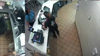 Security Footage Video shows TACO BELL employee THROW BOILING HOT WATER on Mother and Daughter