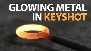 Keyshot: Glowing Hot Metal Tutorial