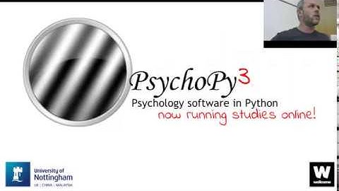 Initial (now outdated) launch of PsychoPy3 and Pavlovia.org