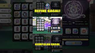 REFINE GAGAL! #ragnarokxnextgeneration #ragnarokx #rox