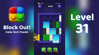 Block Out Level 31 Walkthrough 🧩 | All Levels Solution | Mini Boss