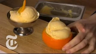 Tiny Kitchen: Tangerine Sherbet | The New York Times