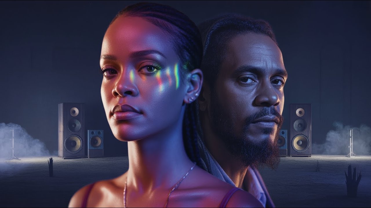 Rihanna ft  Damian Marley – Lonely Soundsystem (Lyrics Video)