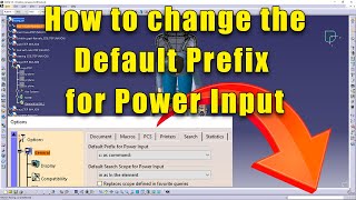 How to Change the Default Prefix for Power Input