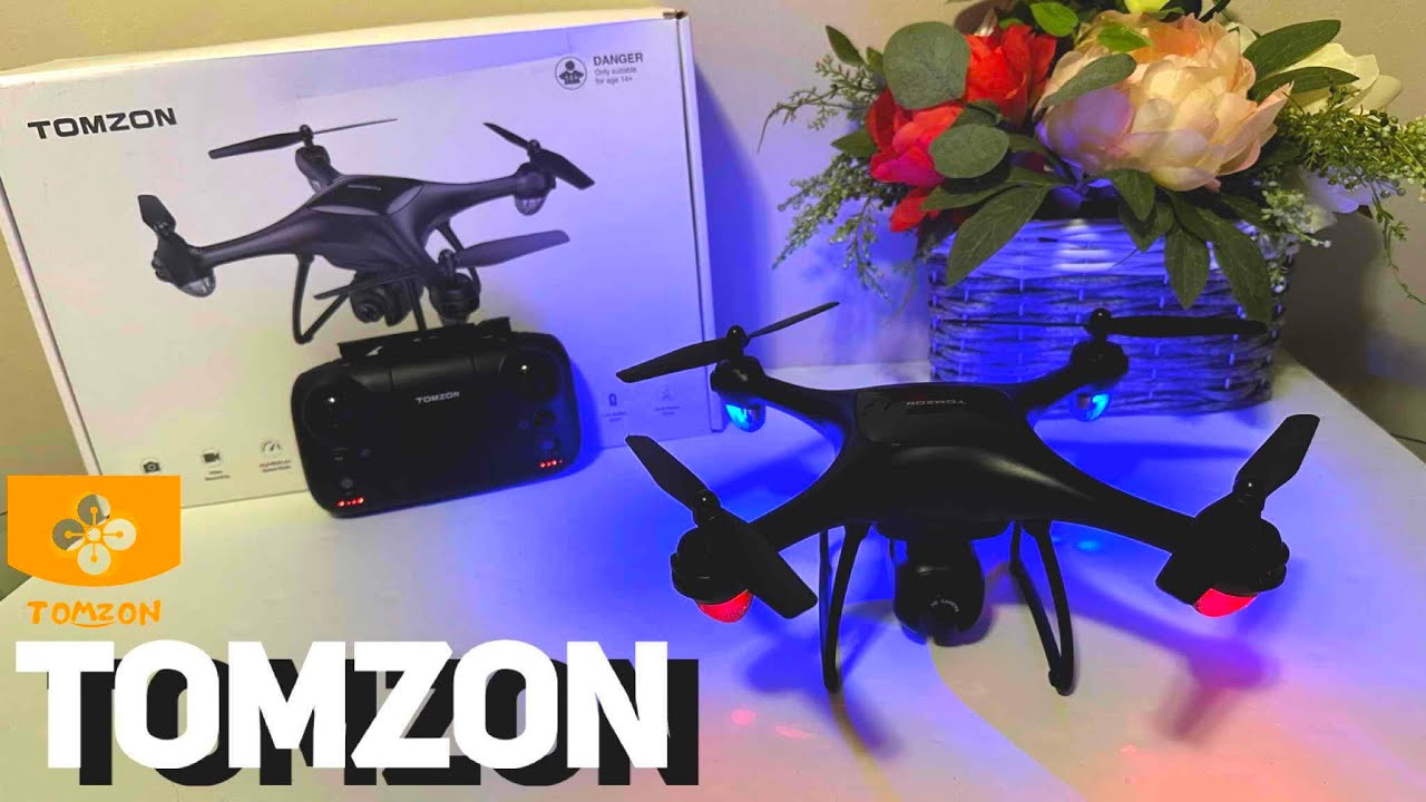 TOMZON P5G Drone 4K HD Camera Unboxing Flight and Review - YouTube