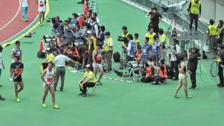 H29 関カレ 男子1部100m 予選1組